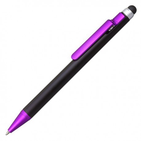 Długopis z rysikiem Amarillo, fioletowy/czarny R73385.11
