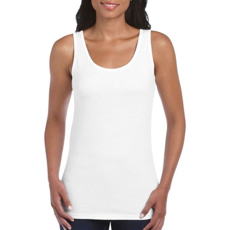 Tanktop damski 141 g/m² GI642L-WH-L