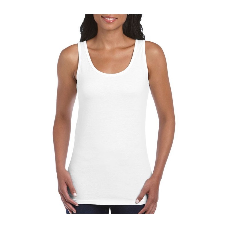 Tanktop damski 141 g/m² GI642L-WH-L