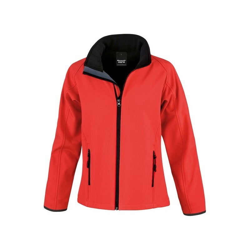 Damski Softshell 280 g/m2 RE231F-RD-XXL