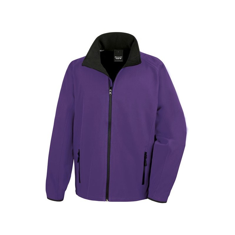 Męski Softshell 280 g/m2 RE231M-PR-4XL