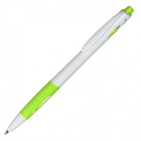 Długopis Rubio, zielony/biały R04426.05
