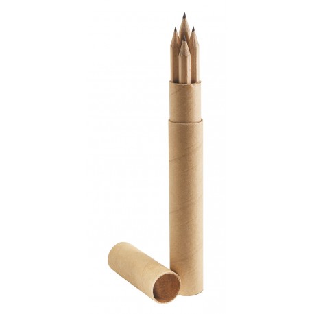 Zestaw ołówków, 4 szt, Plain&Simple, drewniany 56-0504072