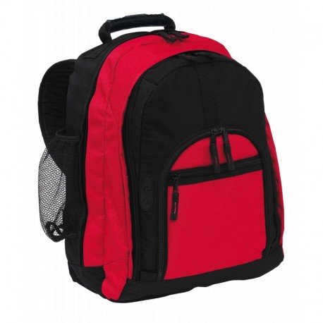 Plecak NEW CLASSIC, czarny, czerwony 56-0219517