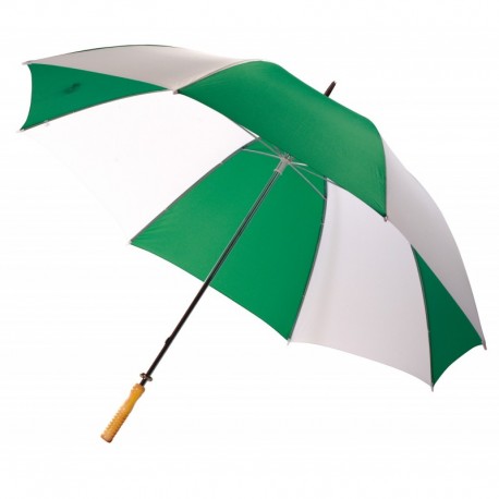 Parasol golf RAINY, zielony/biały 56-0104131