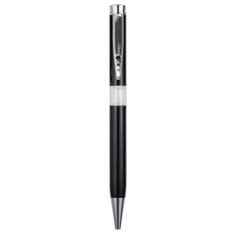 Długopis, DIAMOND, metalowy, czarny – DOSTĘPNY W WYPRZEDAŻY 58-1103025
