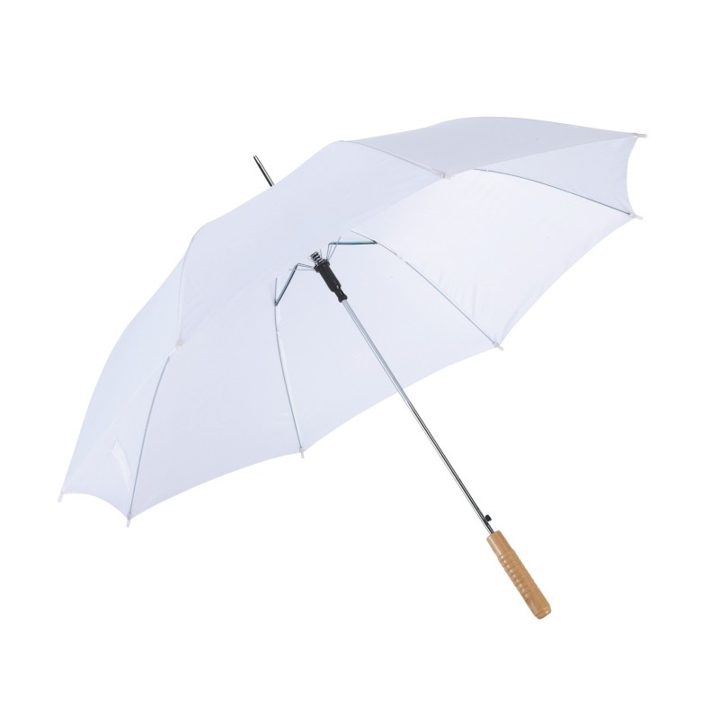 Parasol automatyczny, SAMBA, biały – DOSTĘPNY W WYPRZEDAŻY 56-0103041