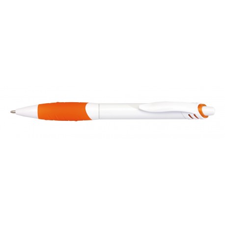 Długopis JINGLE, pomarańczowy/biały 56-1101126