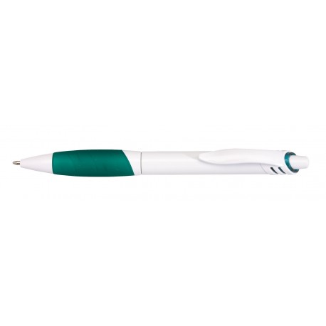 Długopis JINGLE, zielony/biały 56-1101127