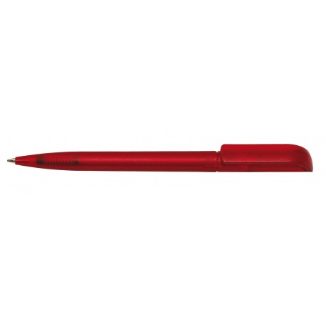 Długopis RETRO, transparentny czerwony 56-1101262