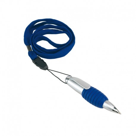 Długopis, TWISTER, niebieski/srebrny 56-1101584
