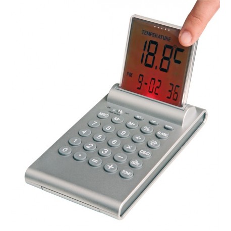 Kalkulator wielofunkcyjny, 5 IN 1, srebrny 56-1104067