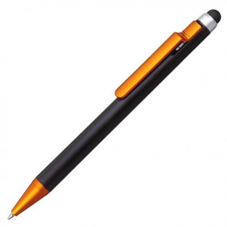 Długopis z rysikiem Amarillo, pomarańczowy/czarny R73385.15