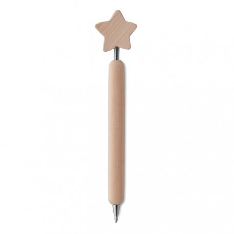 Długopis drewniany z gwiazdą CX1464-40