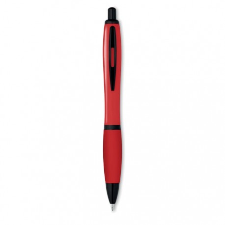 Kolorowy długopis z czarnym wy