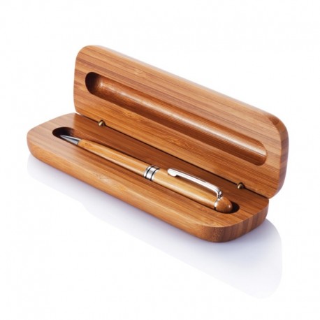 Długopis bambusowy w pudełku P610.319