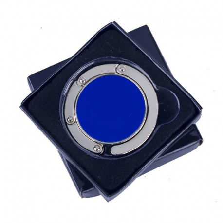 Składany wieszak na torebkę Glamour, niebieski - druga jakość R73535.04.IIQ