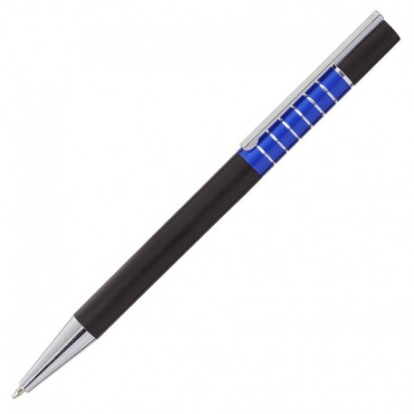Długopis Moreno, niebieski/czarny R73427.04