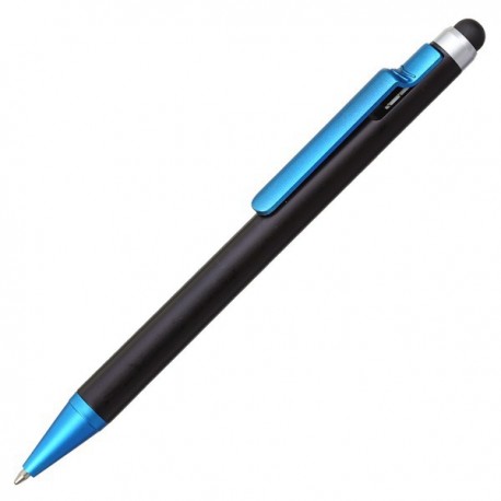 Długopis z rysikiem Amarillo, niebieski/czarny R73385.04