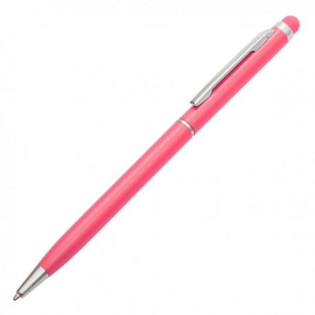 Długopis aluminiowy Touch Tip, różowy R73408.33