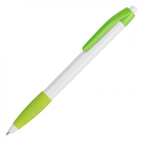 Długopis Pardo, jasnozielony/biały R04449.55