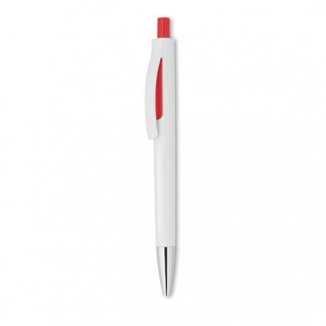 Przyciskany długopis w białej