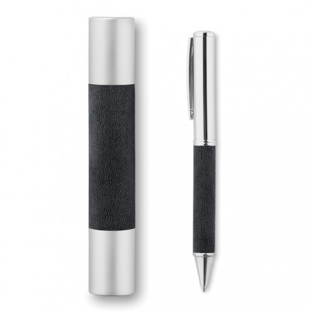 Metalowy długopis w tubie MO9123-03