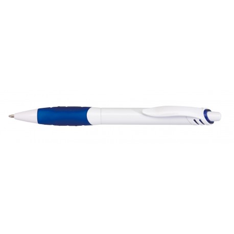 Długopis JINGLE, niebieski/biały 56-1101123