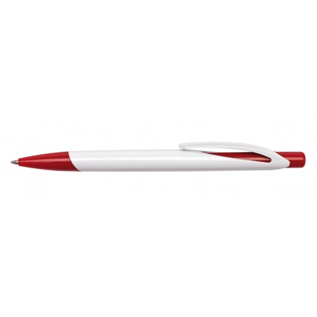 Długopis DAYTONA, biały, czerwony 56-1102090