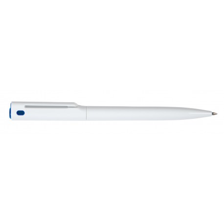 Długopis VERMONT, biały, niebieski 56-1102117