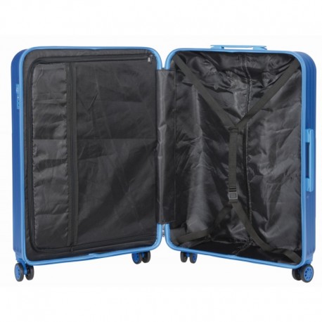 Trzyczęściowy zestaw walizek LIVERPOOL, niebieski 56-2210322