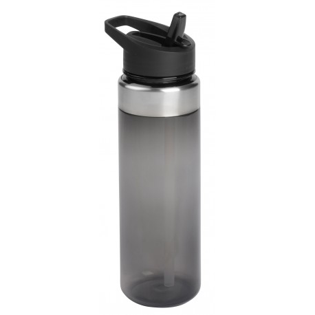 Sportowa butelka na wodę FORCY, czarny, pojemność ok. 650 ml. 56-0304271