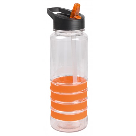 Sportowa butelka CONDY, pomarańczowy, transparentny, pojemność ok. 750 ml. 56-0304465
