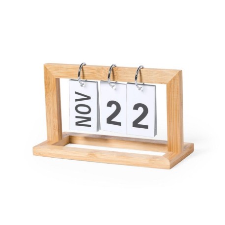 Bambusowy kalendarz na biurko V0261-16