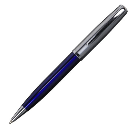 Długopis Lima, niebieski/srebrny R04211