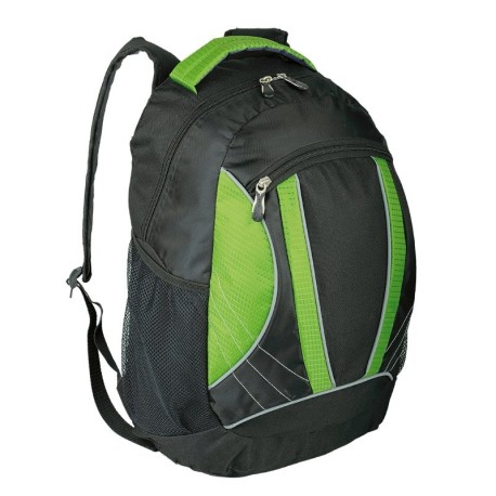 Plecak sportowy El Paso, zielony/czarny R08659.05