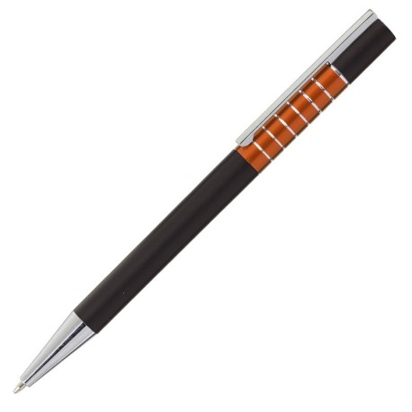 Długopis Moreno, pomarańczowy/czarny R73427.15