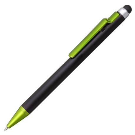 Długopis z rysikiem Amarillo, zielony/czarny R73385.05