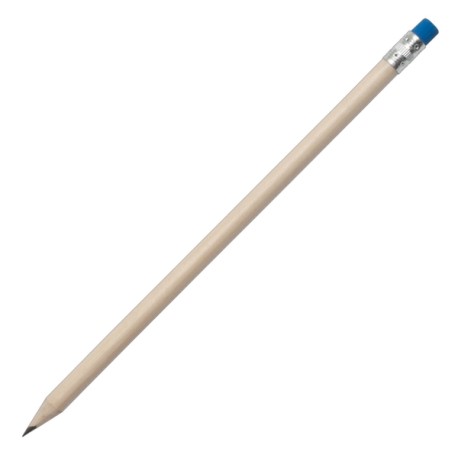 Ołówek z gumką, niebieski/ecru R73766.04