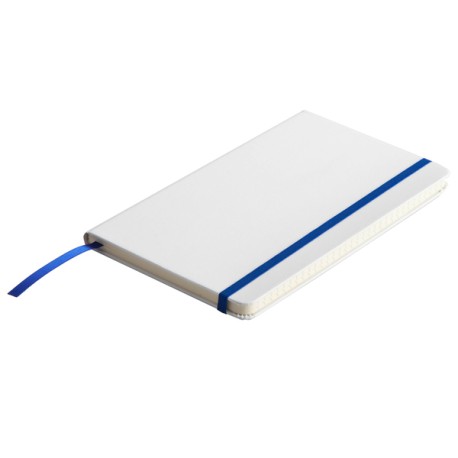 Notatnik Carmona 130x210/80k linia, niebieski/biały R64241.04