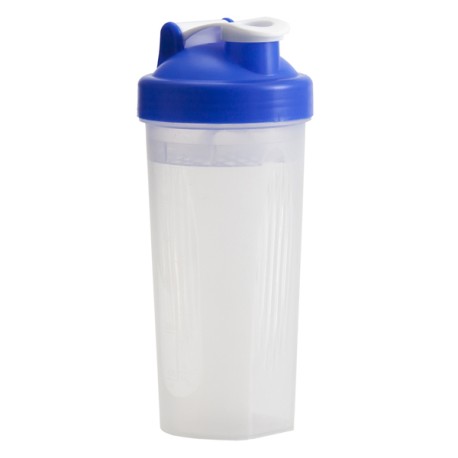 Shaker Muscle Up 600 ml, niebieski/transparentny R08296.04