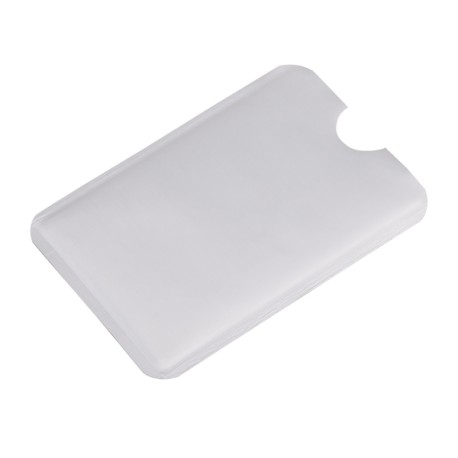 Etui na kartę zbliżeniową RFID Shield, srebrny R50169.01