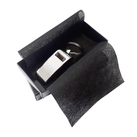 Brelok metalowy Whistle, srebrny R73161.01