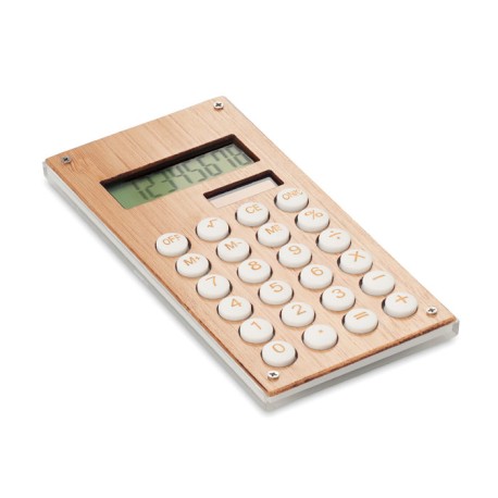8-cyfrowy kalkulator bambusowy MO6215-40