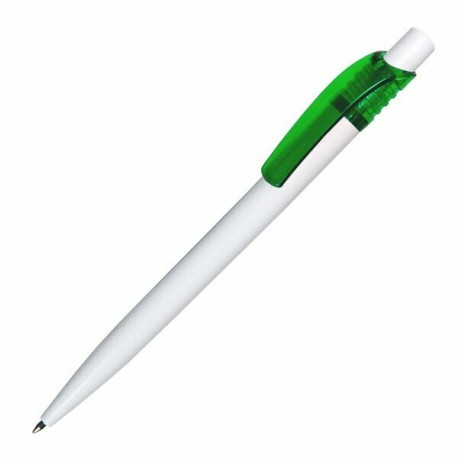 Długopis Easy, zielony/biały R73341.05