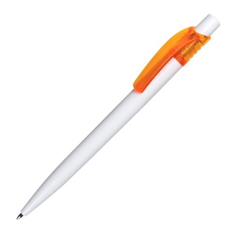 Długopis Easy, pomarańczowy/biały R73341.15