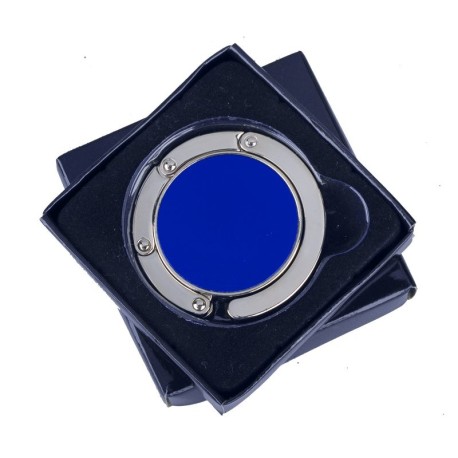 Składany wieszak na torebkę Glamour, niebieski R73535.04