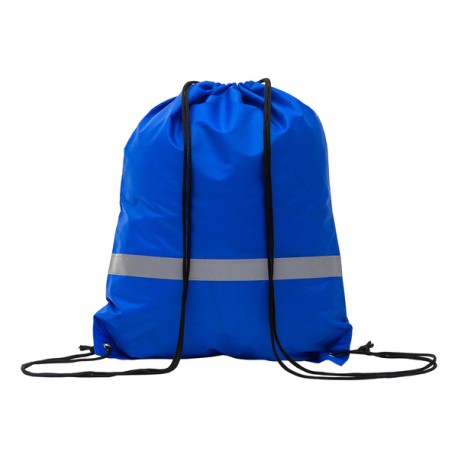 Plecak promocyjny z taśmą odblaskową, niebieski R08696.04