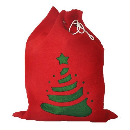 Świąteczny worek na prezenty, czerwony R89068