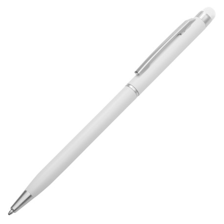 Długopis aluminiowy Touch Tip, biały R73408.06